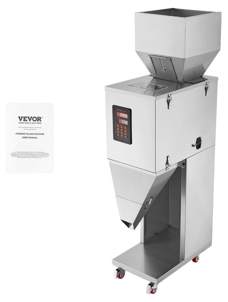 Riempitrice di particelle VEVOR, 0,044-6,6 lbs/20-3000 g, Immagine del prodotto 