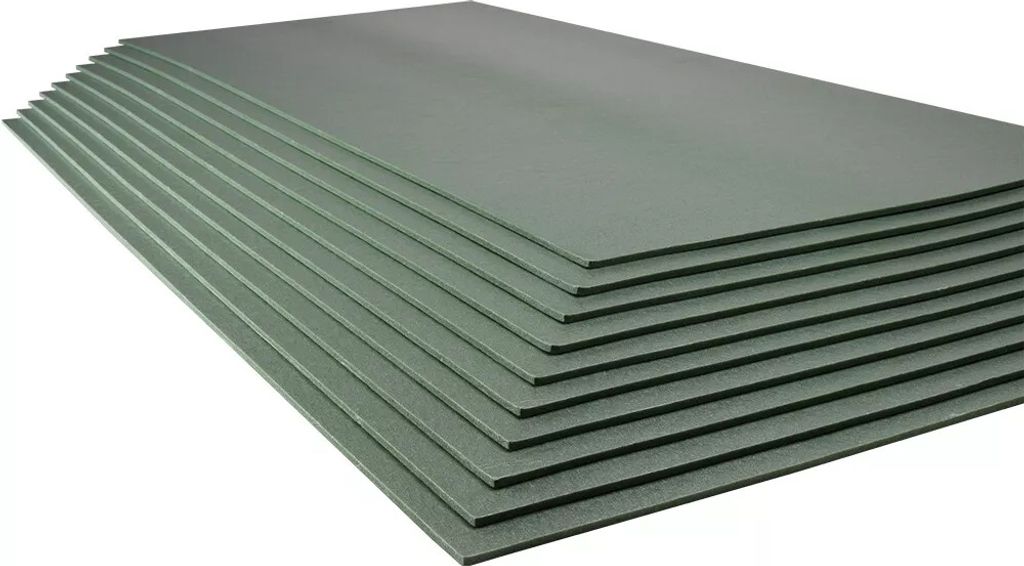 ROYSSON 10 m² Trittschalldämmung 5 mm | XPS Unterlage für Fußboden