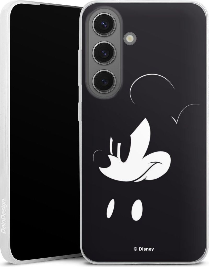 DeinDesign Slim Hülle für Samsung Galaxy S25 Silikon Case Ultra Dünn Handyhülle Disney Mickey Mouse Offizielles Lizenzprodukt