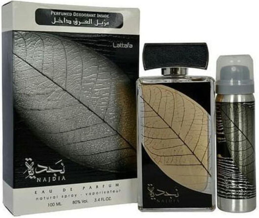 Lattafa Perfumes - Najdia Gift set EDP 100 ml and deospray 50 ml 100ml