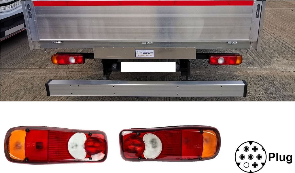 2x Feu Arrière Feu Arrière Pour Convient Pour Mitsubishi Image du produit 