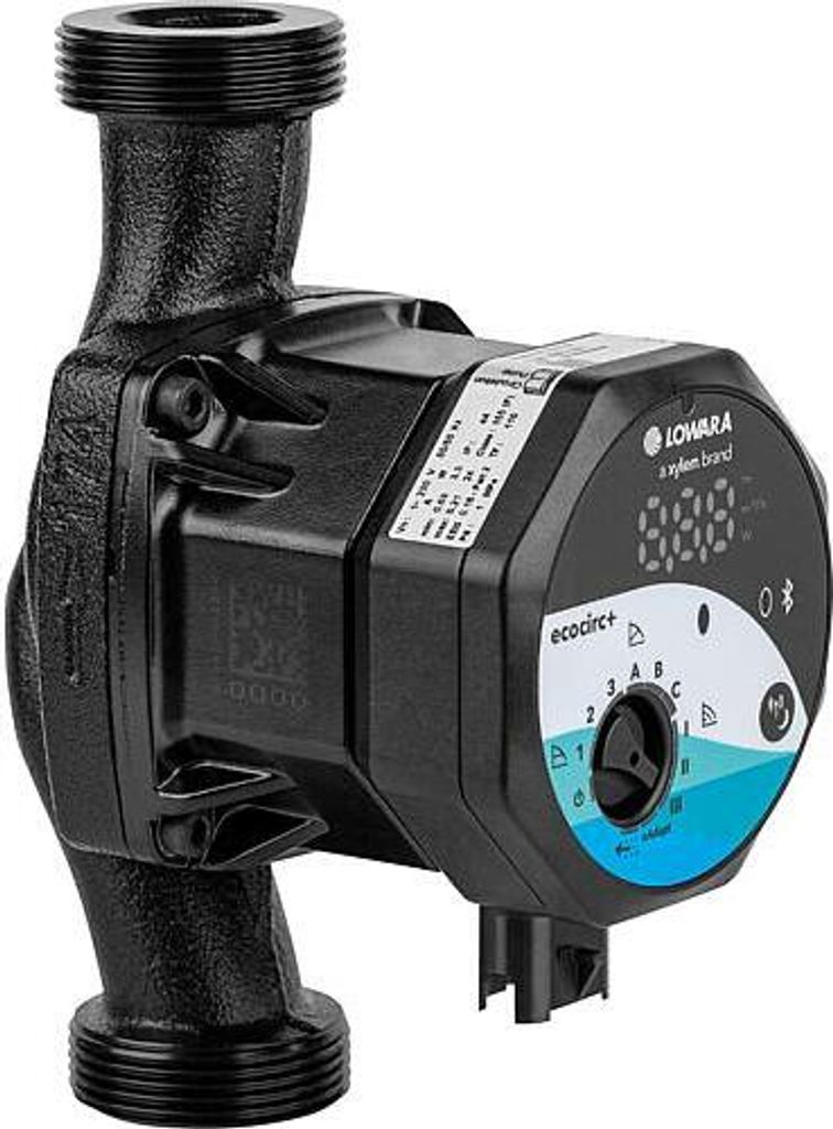 Heizungs-Umwälzpumpe Lowara ecocirc S+ 25-4 Einbaulänge 180mm Heizung Pumpe