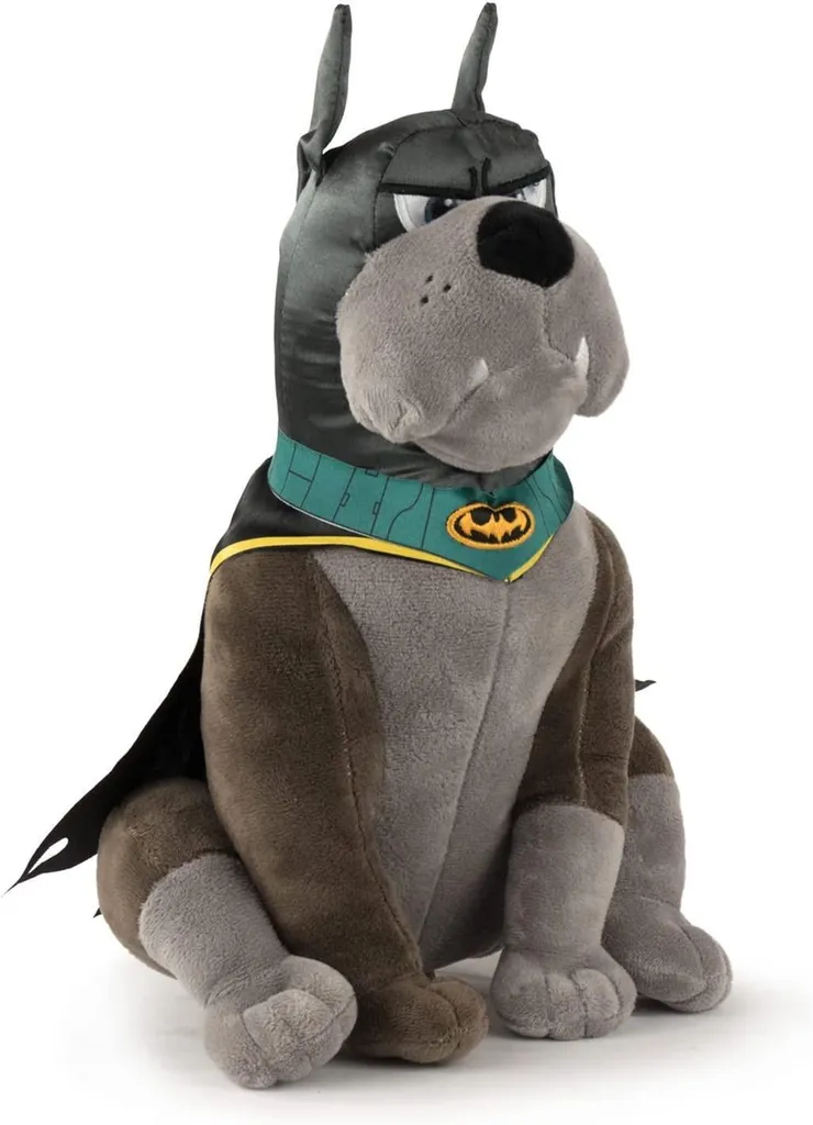 Jouet Peluche Ace 27cm - Cadeau Idéal Enfant Fan DC Super-Pets Batman