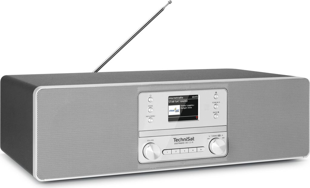 TechniSat DIGITRADIO 380 CD IR - DAB+/Internet-Stereoradio, Produktbild 4