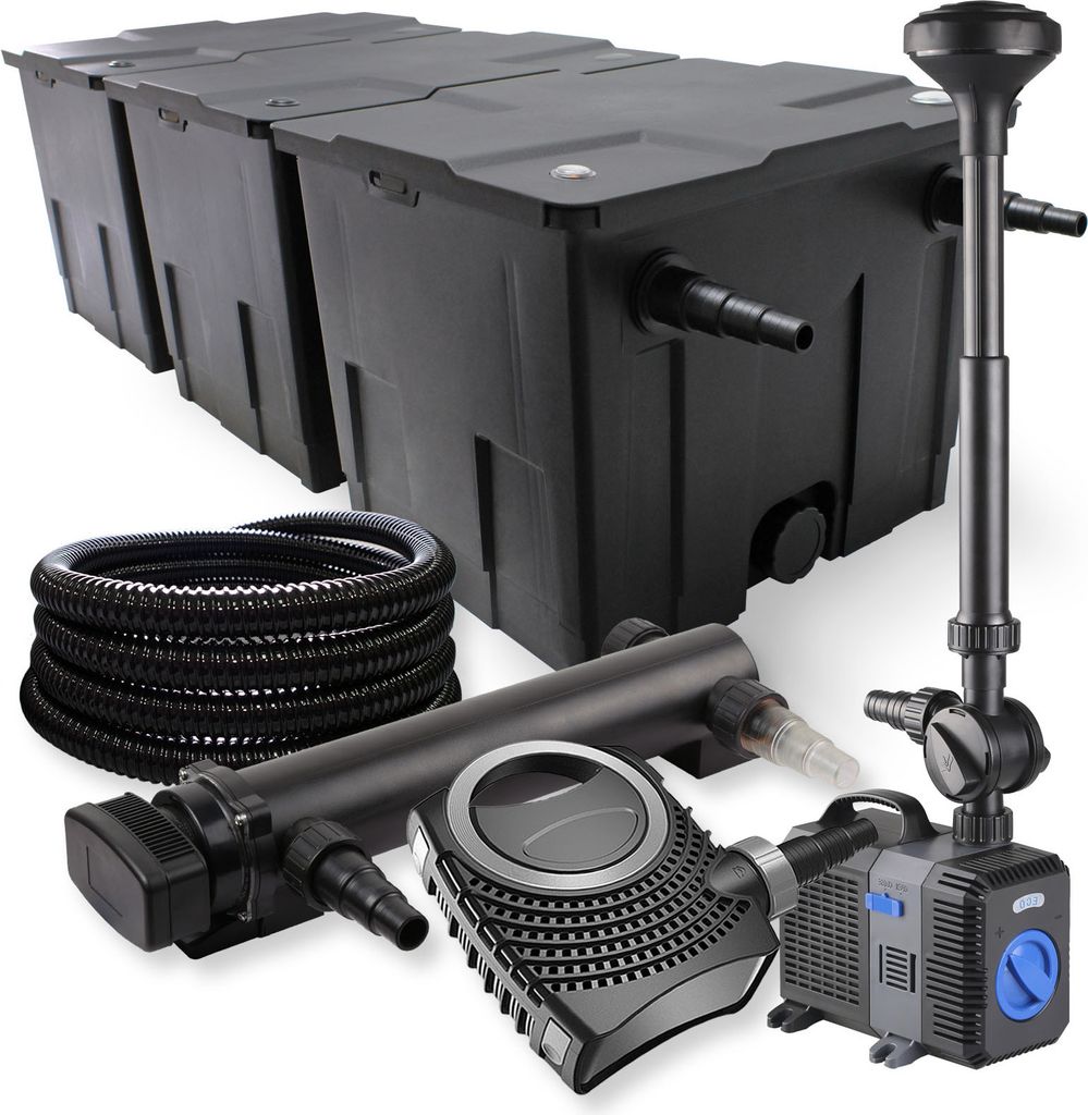 Kompletny zestaw SunSun: filtr do oczka wodnego CBF-350C do Zdjęcie produktu 