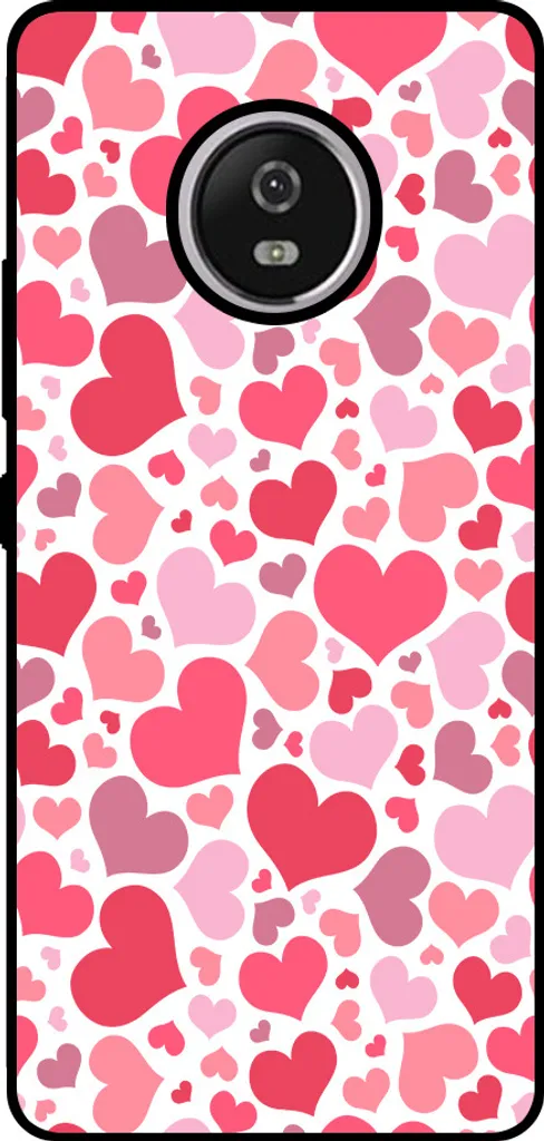 Regalo Motorola Moto G5 Cover Cuori Smartphonica - TPU Morbido