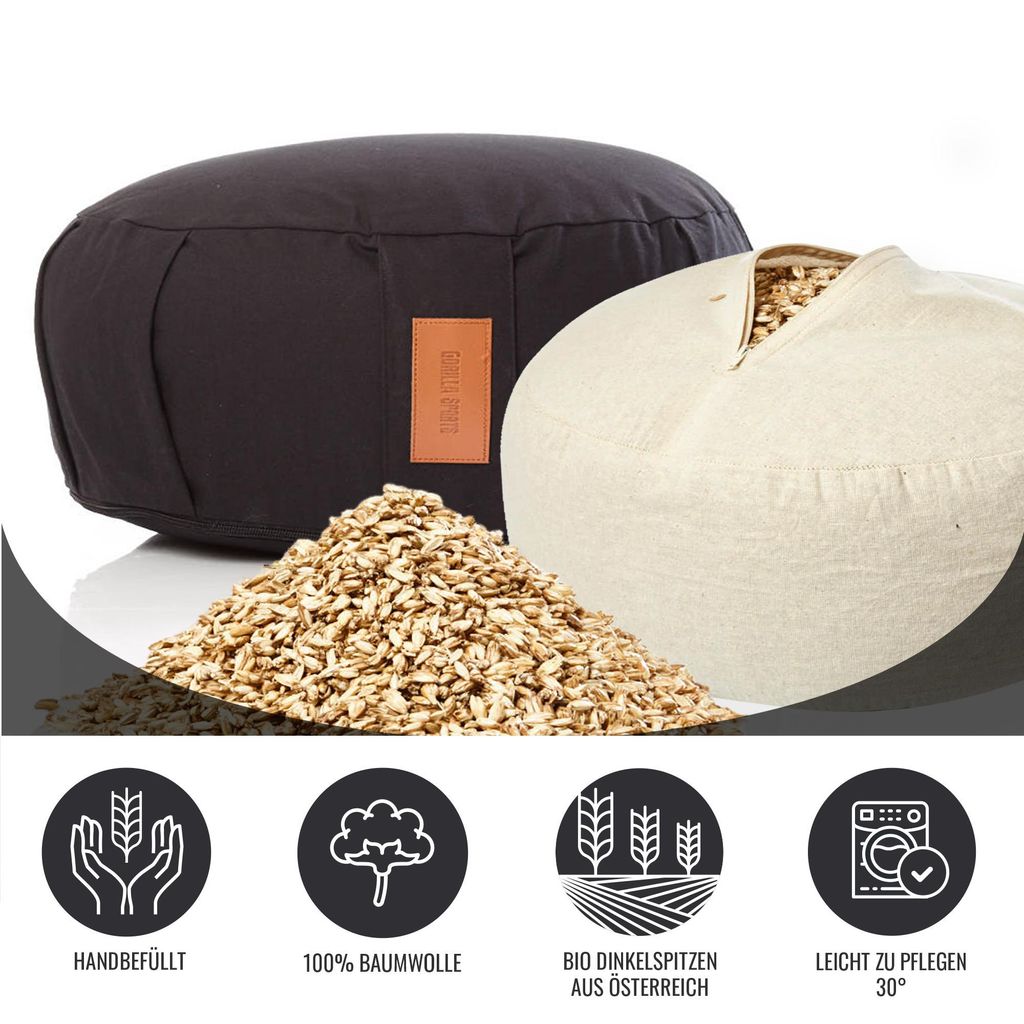 Sitzkissen Yoga rund Ø 30 cm