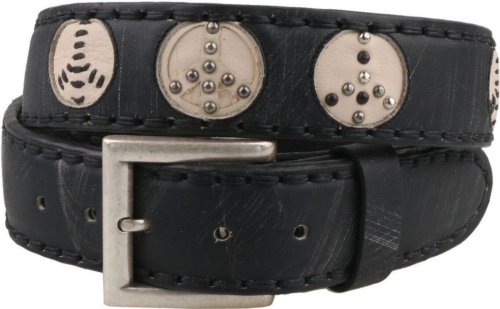 Sendra Ledergürtel 1078 Schwarz