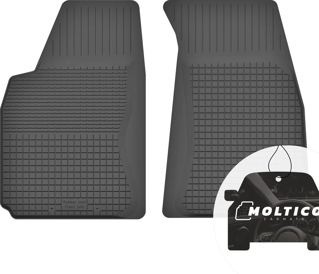 Tappetini Gomma Nissan Sunny B15 1998-2007 - Set 2 Pezzi Impermeabili