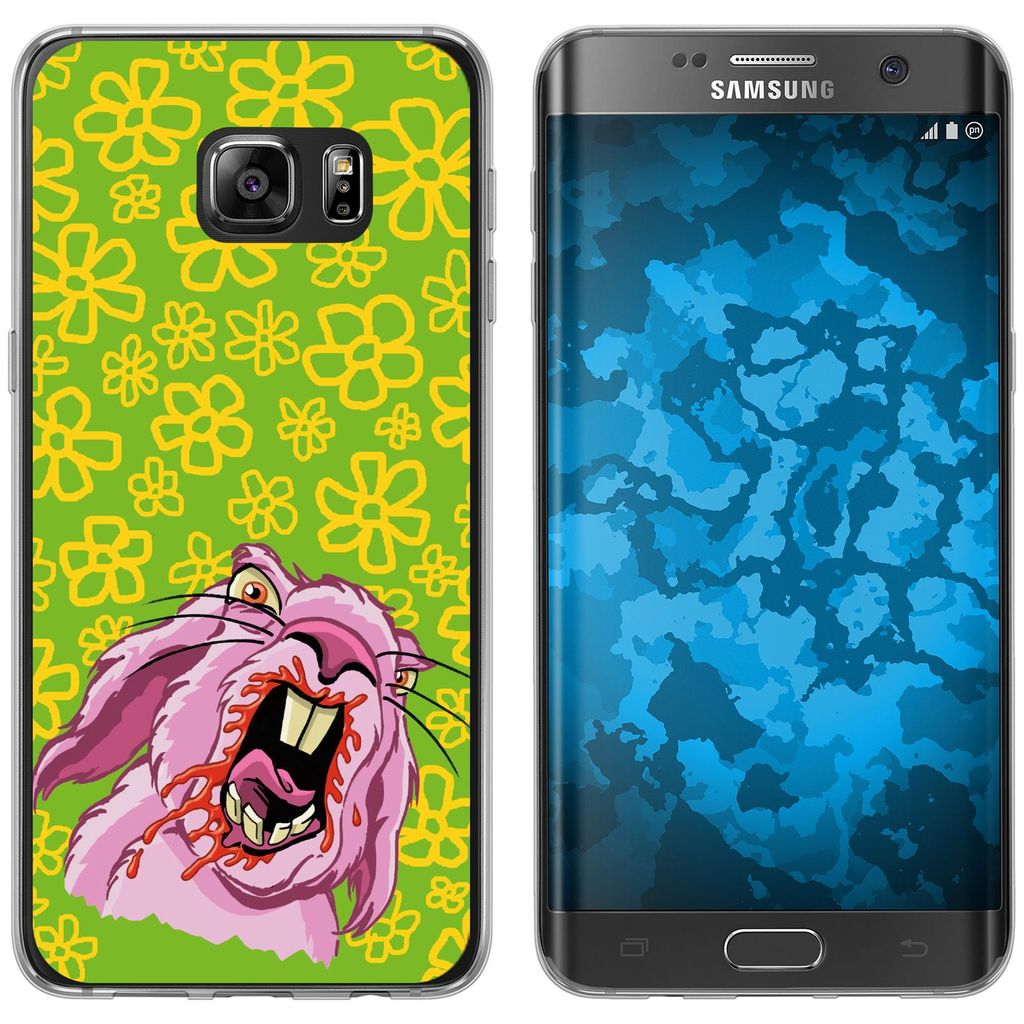 PhoneNatic Case kompatibel mit Samsung Galaxy S7 Edge Silikon-Hülle Ostern M5