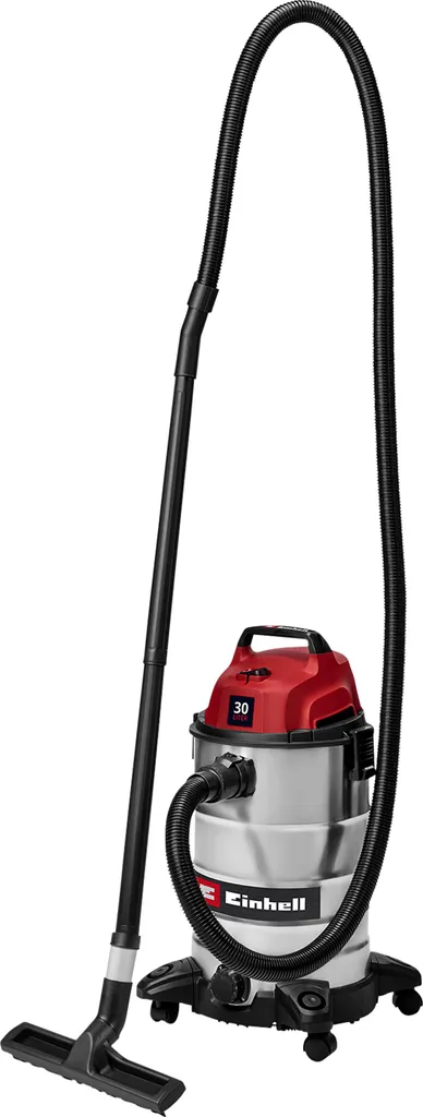 Einhell TC-VC 3055 S: Il Bidone Aspiratutto Inox che cercavi - 30L