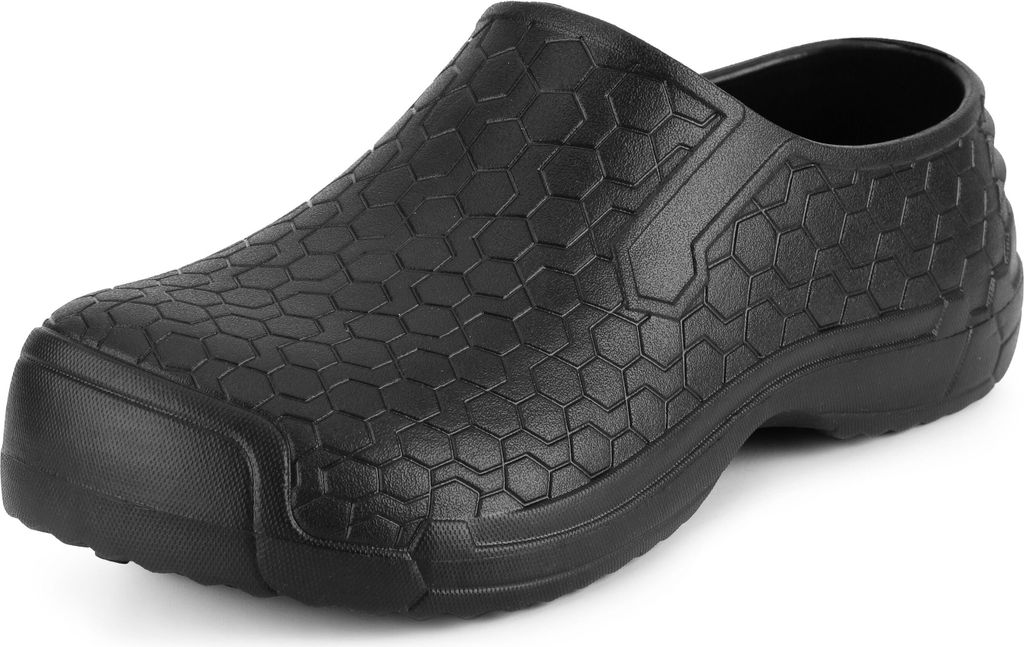 Ladeheid Damen und Herren leichte Eva Clogs Gartenclogs Gartenschuhe LADW009 (Schwarz, 36 EU)