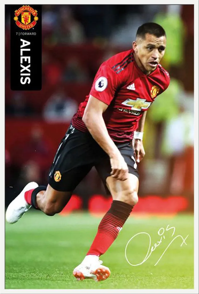 Affiche Man United sous Cadre Anti-Casse - Protection Vitre Acrylique