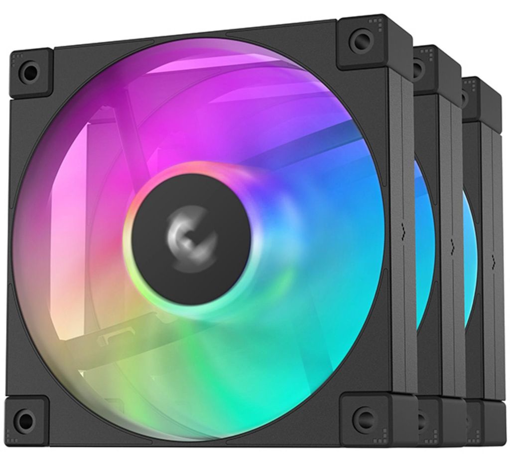 Deepcool FD12 ARGB 120x120x25 schwarz 3er Pack 120 mm - 12 Obrázek produktu 