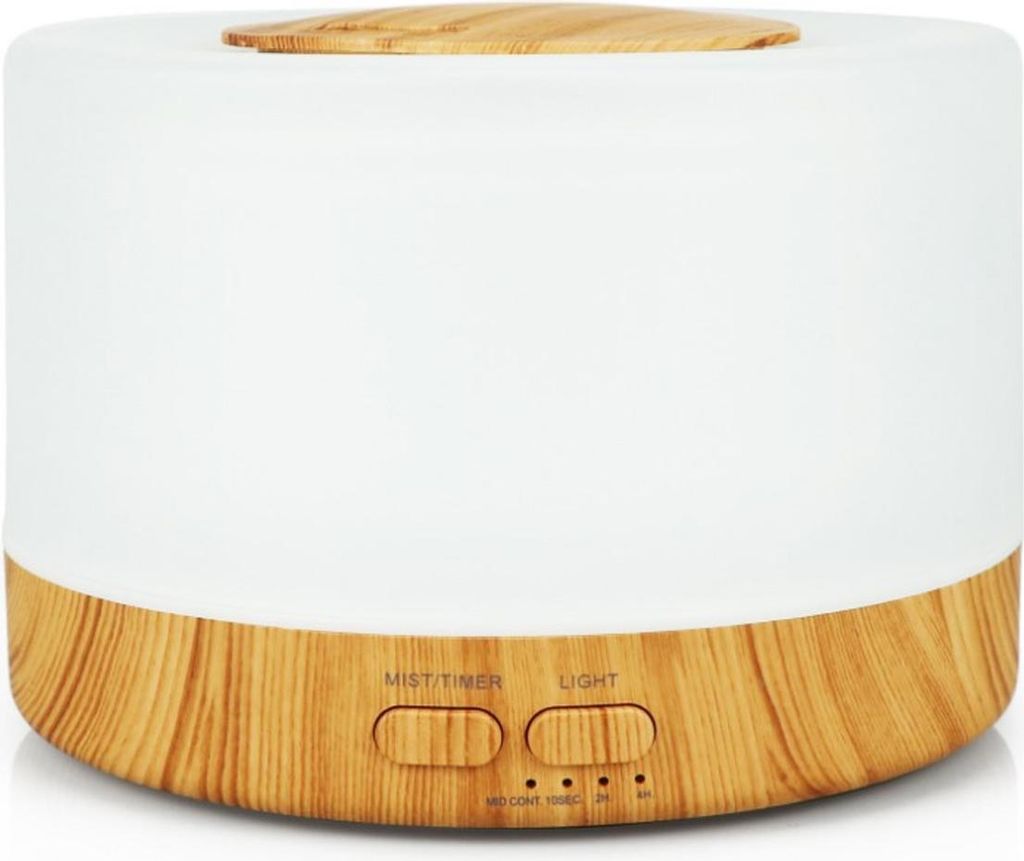 500 ml Diffusor für ätherische Öle, Bluetooth-Lautsprecher, Ultraschall-Luftbefeuchter, leiser, kühler Nebel, Aroma, elektrischer Duft, 7 Farbe...
