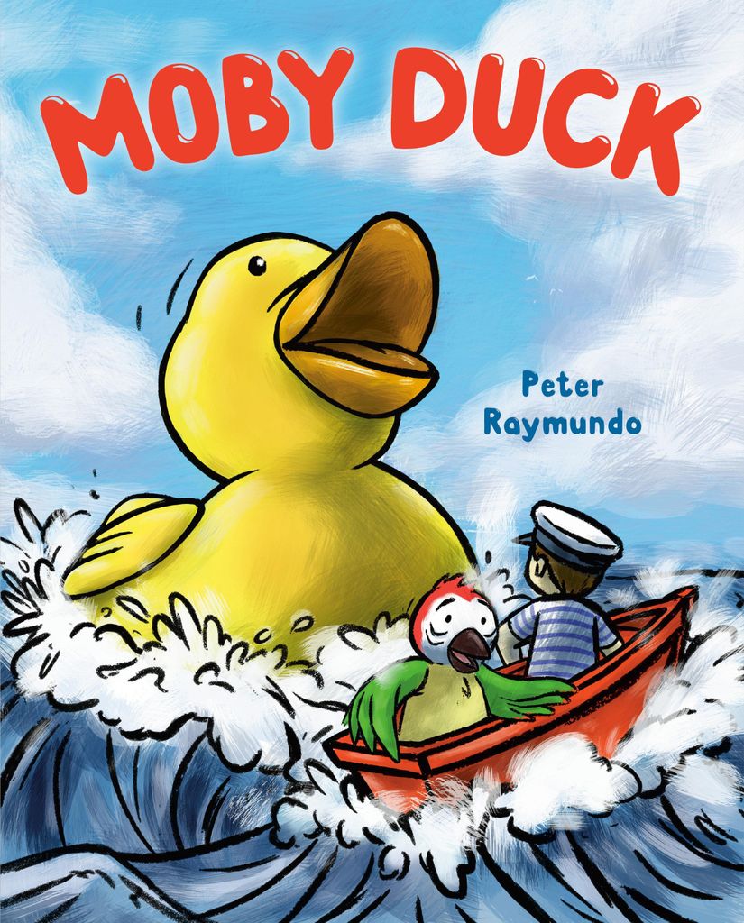 Kinderbuch Moby Duck: Witzige Abenteuer eines Jungen mit seiner gelben Gummiente für die Badezeit