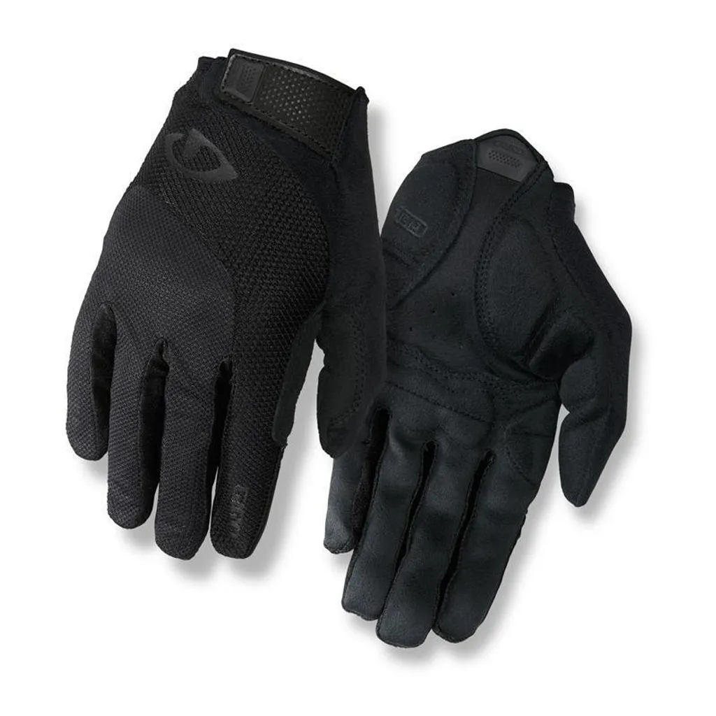 Gants de Cyclisme Doigts Longs Giro Bravo LF Noirs en Taille 2XL