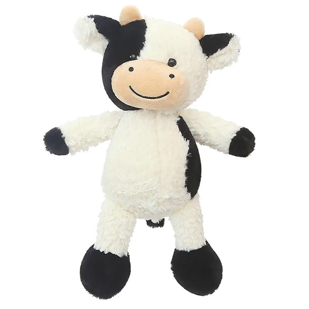 Kuh Kuscheltier 40 cm Weiches Plüschtier Stofftier Schwarz Produktbild 