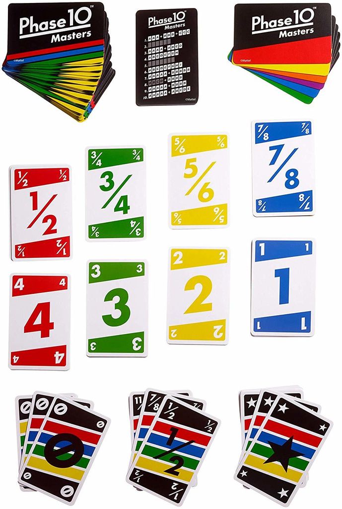 Mattel Phase 10 Masters Kartenspiel Produktbild 