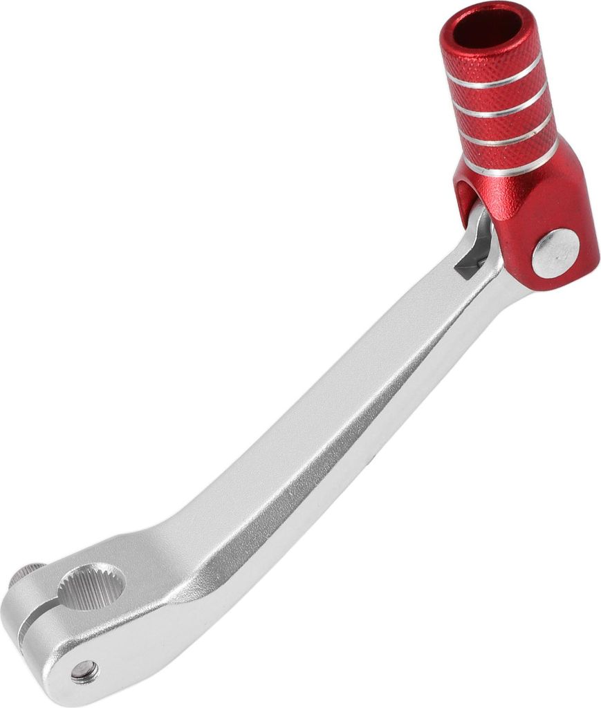Klappbarer Motorrad-Gangschalthebel Für Honda CRF150F 2003-2017 Pedal-Schalthebel-Arm Silberton Rot