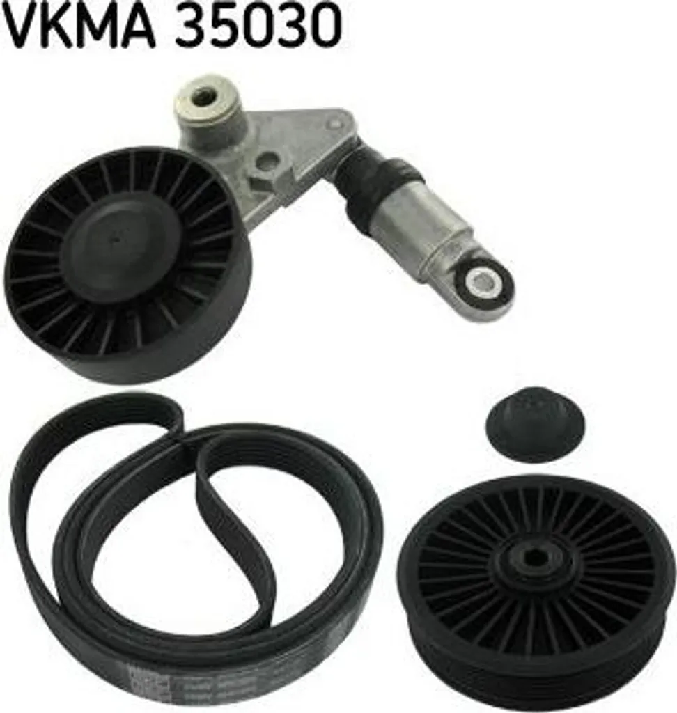 Fin des sifflements moteur : Jeu courroies SKF VKMA 35030 OE 03E260849A