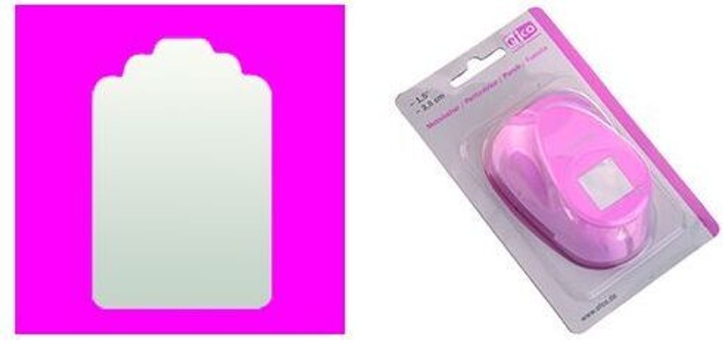 efco Stanzer 2,5 Inch Etikett 5,7 x 3,8 cm