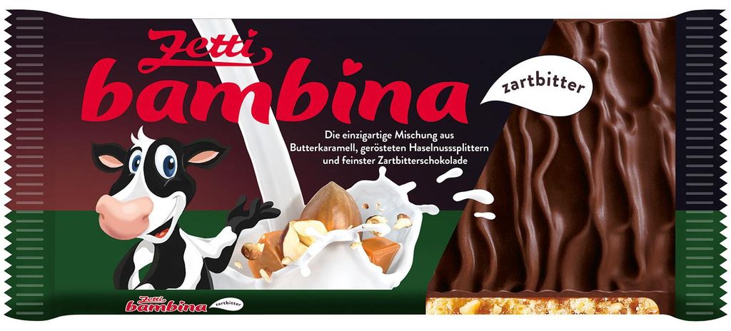 Zetti bambina Zartbitter Tafel 100g Produktbild 