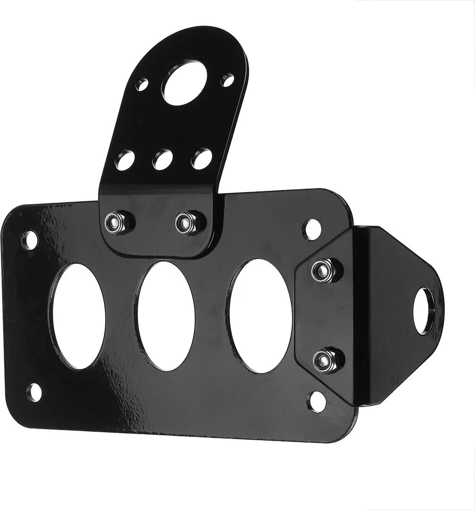 Portatarga Moto Heavy Duty 22mm - Metallo per Grandi Distanze