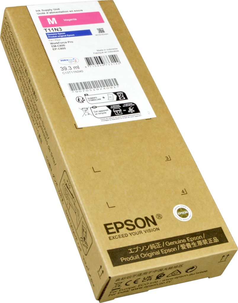 Epson C13T11N340, Hohe (XL-) Ausbeute, Magenta, 1 Stück(e), Produktbild 
