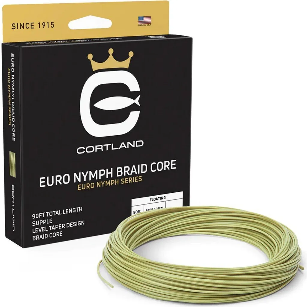 Ligne Cortland Euro Nymph DT 0,22mm : Finissez-en avec le Dragage 27m