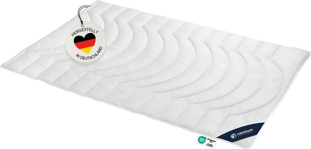 Faserbettdecke 155x220 cm, Ganzjahresecke, Übergangsdecke, CASIMUM