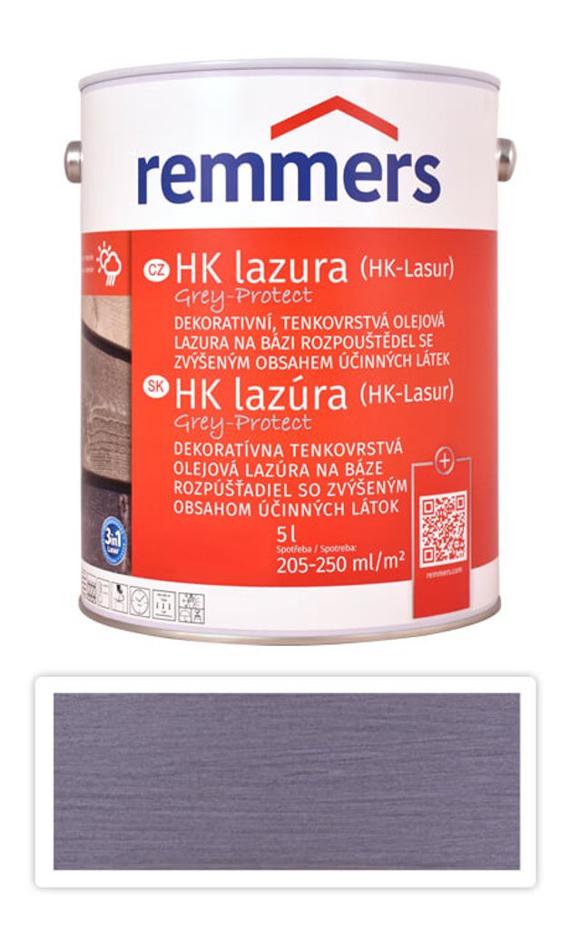 REMMERS HK lazura Grey Protect - ochranná lazura na dřevo Obrázek produktu 2