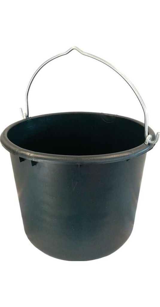 Baueimer GRIPLINE X 12l schwer,verstärkt schwarz Ku.