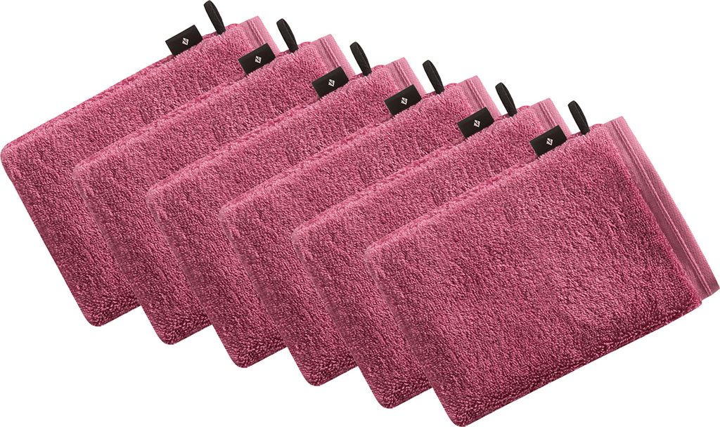 6er Pack Waschhandschuh Vegan Life von der Marke Vossen 22 x 16 cm
