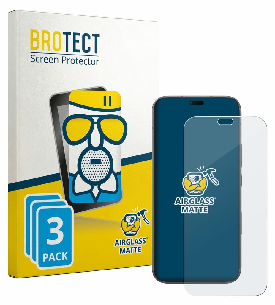 3x BROTECT Entspiegelungs Schutzglas für Honor X80i Schutzfolie Panzer Folie Glas Display Schutz matt
