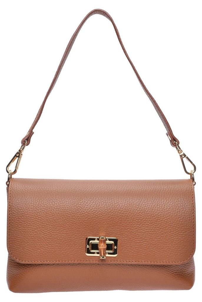 Roberta M_Shoulder bag_SS26 RM 150T_Cognac