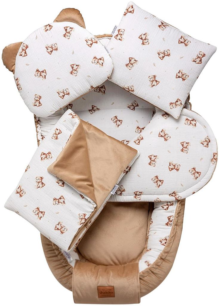 Baby Bear Musselin & Toffee Soft Velvet 5-teiliges Set Produktbild 