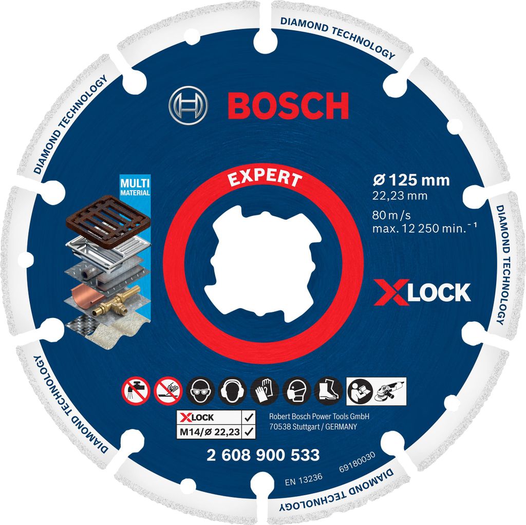 Bosch 2608900533 Bosch X-LOCK schijfzaag voor metaal, Productafbeelding 