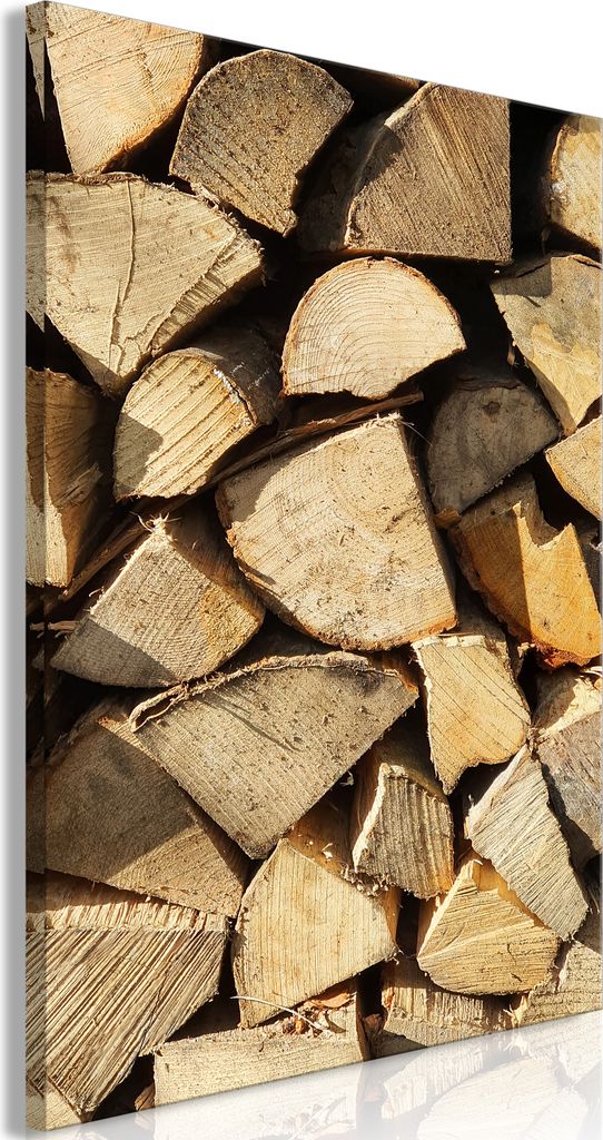 Vlies Leinwandbild - Beauty of Wood (1 Part) Vertical 40x60 cm Landschaften b-A-0725-b-a