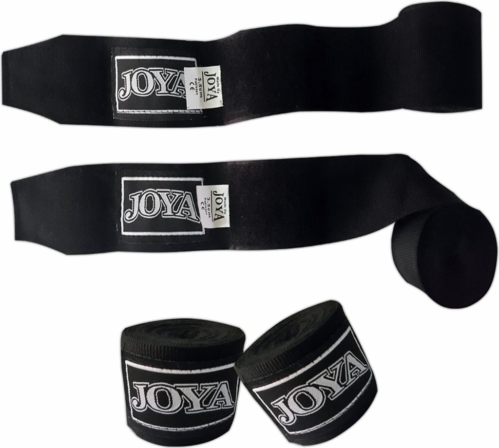 Joyagear Boxbandage - Schwarz mit Weiß - 450cm Produktbild 