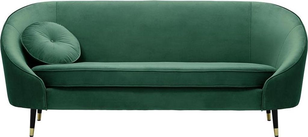 Dreisitzer-Sofa Kooper-Velluto 12-Standard piping-brass