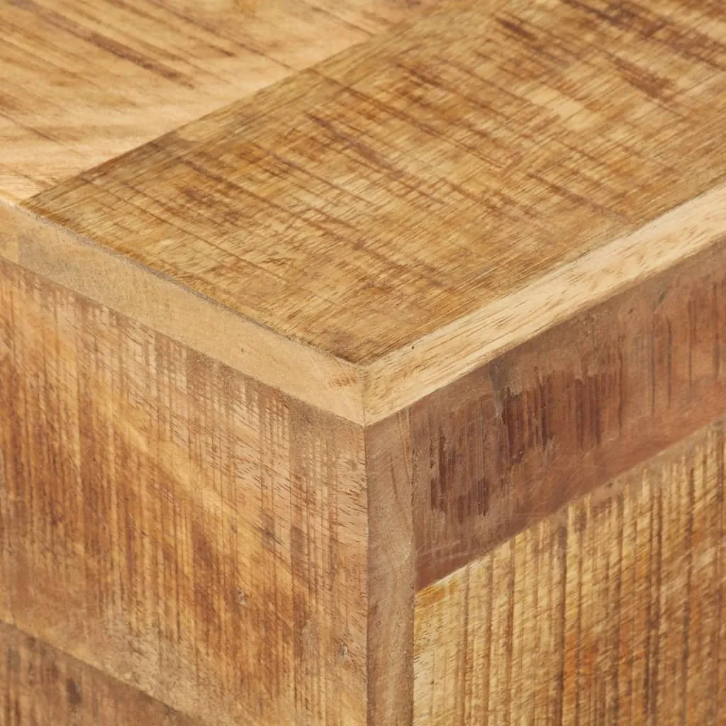 Table d'appoint stable en bois massif pour petits espaces et studios - 5