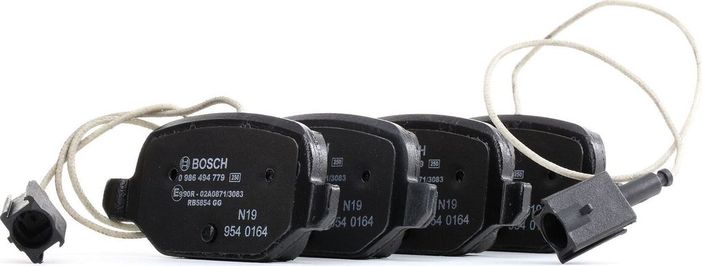 BOSCH Bremsbeläge Satz Hinten für FIAT PANDA (169) 0 986 494 779