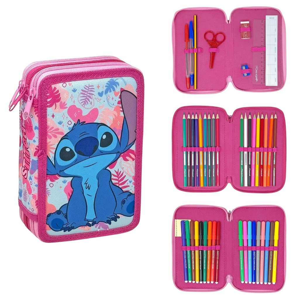 Trousse rembourrée Lilo & Stitch - 44 pièces Image du produit 