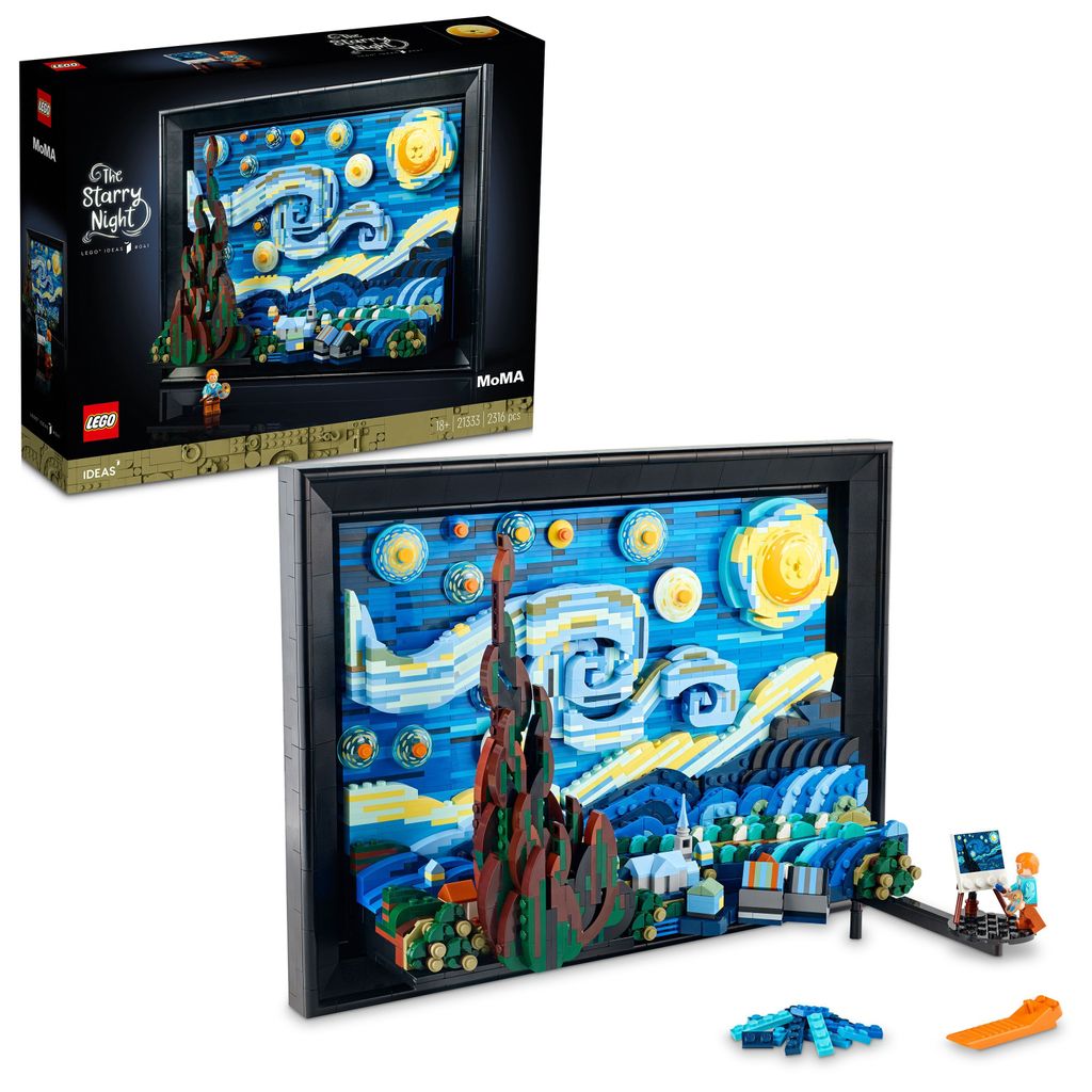 LEGO® Ideas 21333 Vincent van Gogh - Gwiaździsta noc Zdjęcie produktu