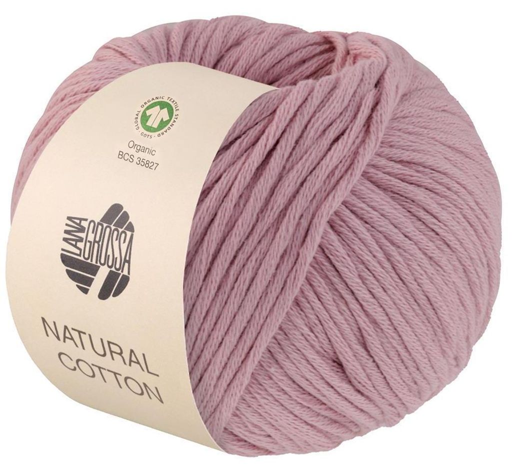 Lana Grossa - Natural Baumwolle GOTS 0011 altrosa Produktbild 