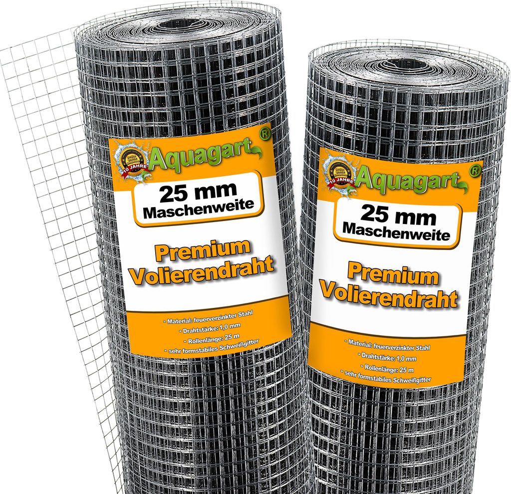 25m x 1m voliéra Drátěné pletivo Svařované drátěné pletivo Obrázek produktu 