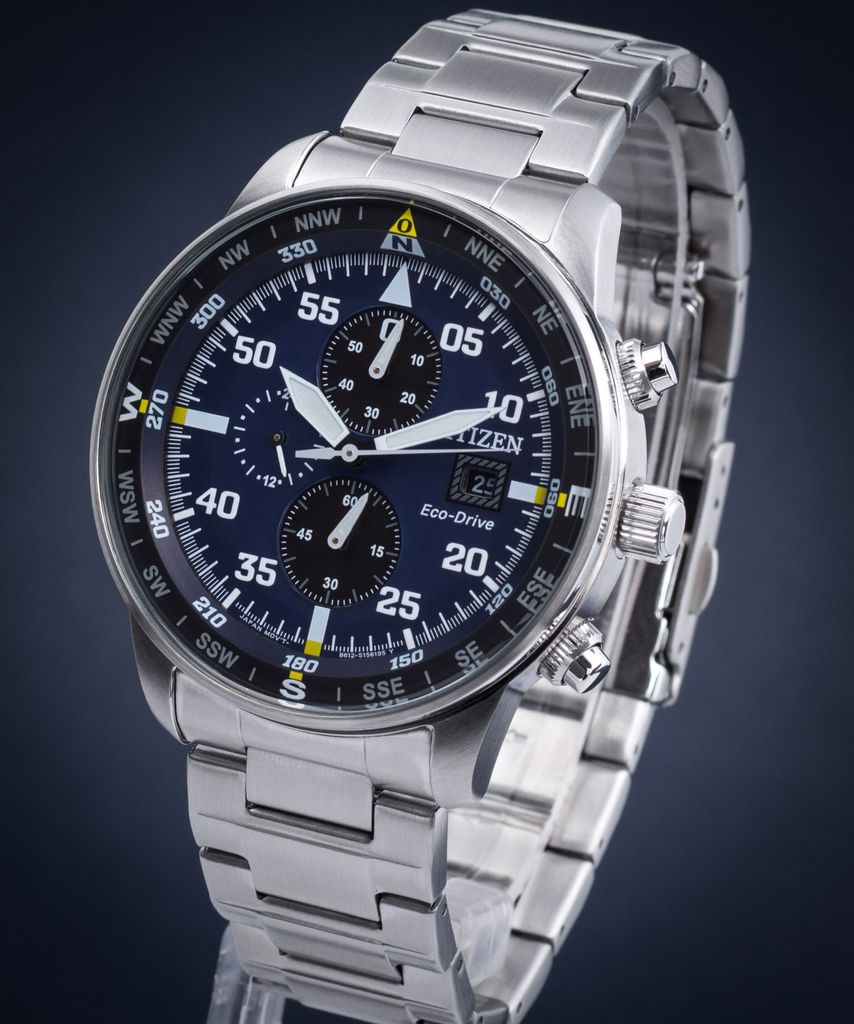 Citizen CA0690-88L Eco-Drive Chronograph Herrenuhr 44mm Produktbild 15