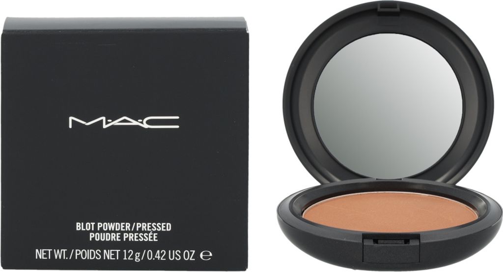 Deep Dark MAC Blot Powder Pressed