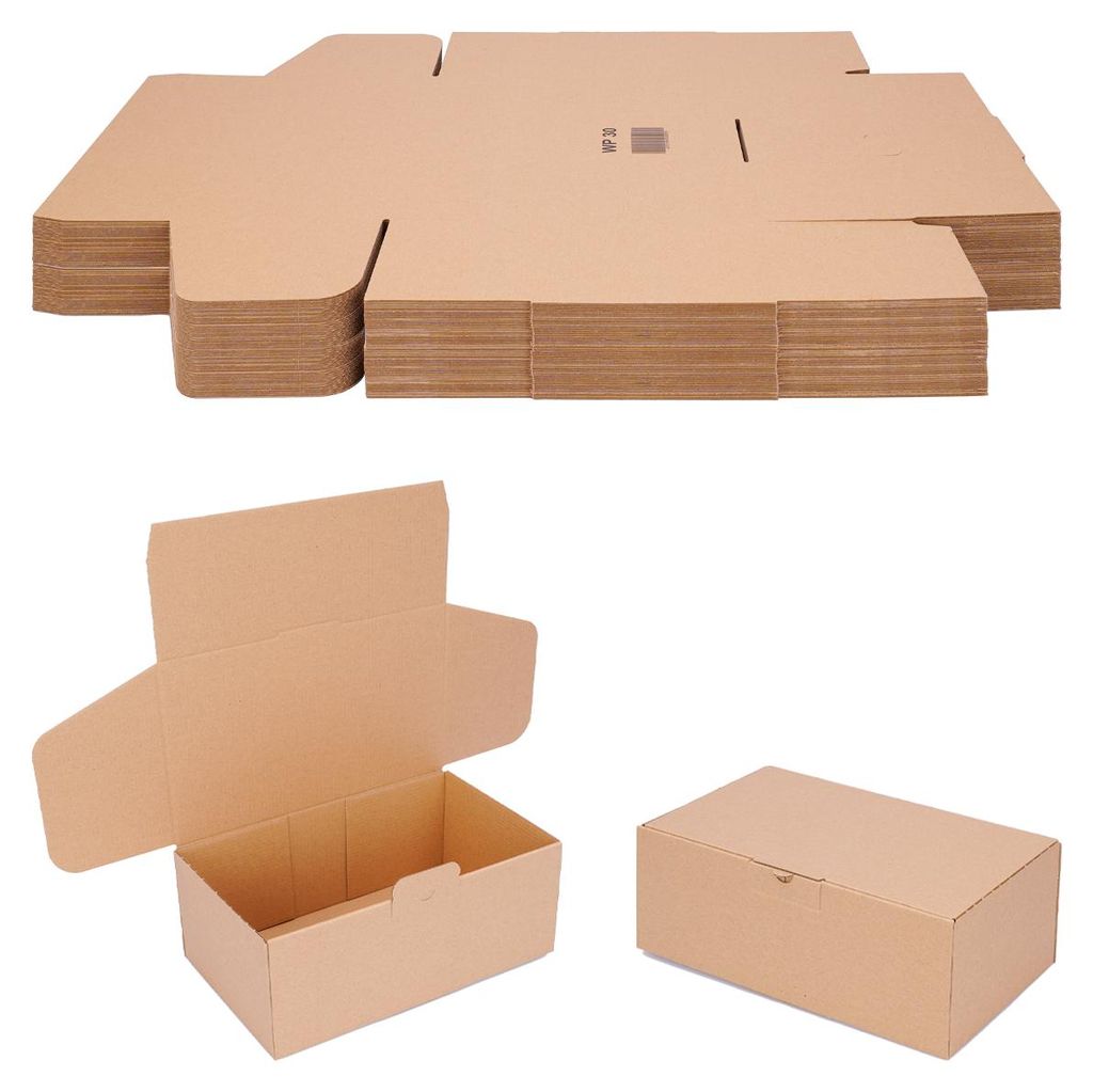 50 Versandkartons - 250 x 150 x 100 mm - kleine Kartons für Produktbild 